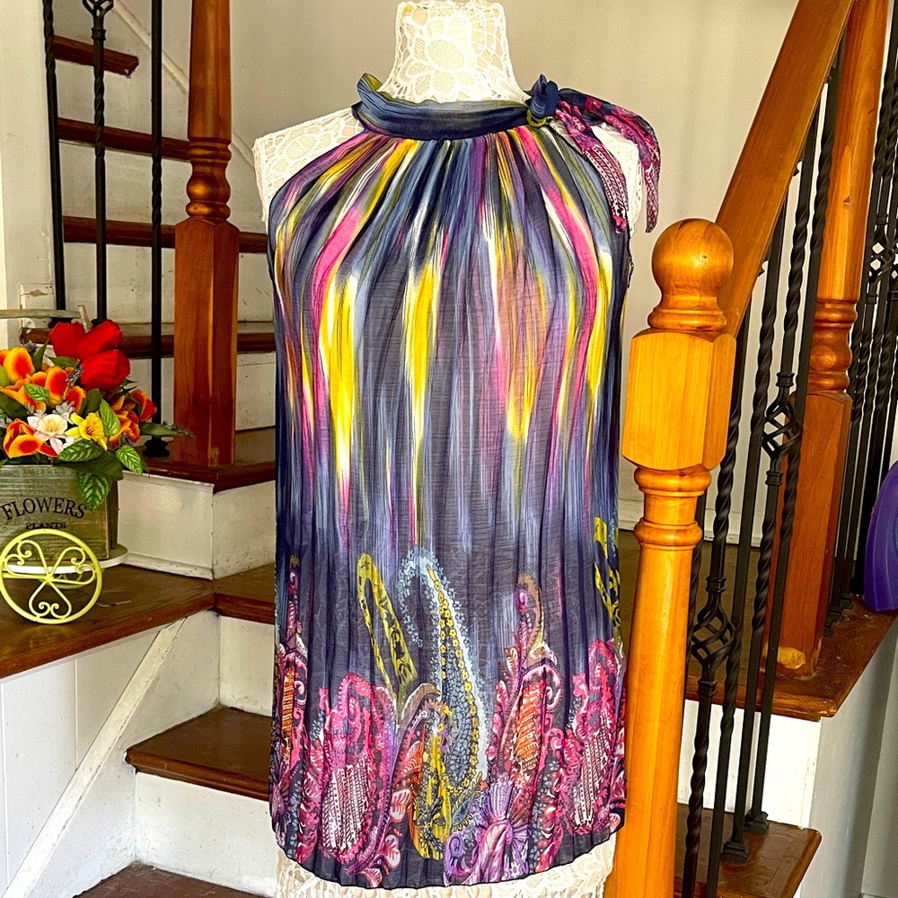 🎈3/$20 Multicolor halter dress